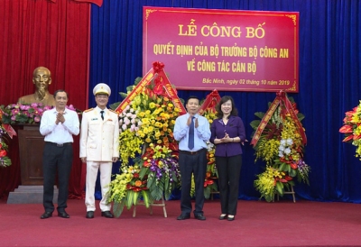 Phó Giám đốc Công an tỉnh Hưng Yên được bổ nhiệm làm Giám đốc Công an tỉnh Bắc Ninh