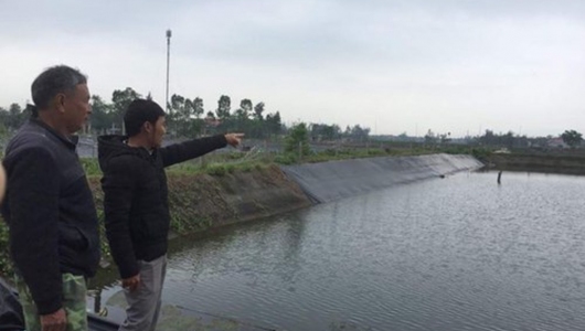 Hàng chục hộ dân kêu cứu việc quy hoạch cây xăng chồng lên khu nuôi trồng thủy sản