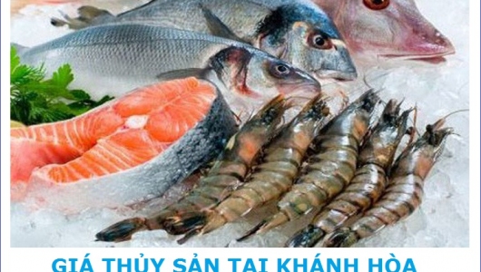 Giá thủy sản tại Khánh Hòa từ 28/6 - 4/7/2019