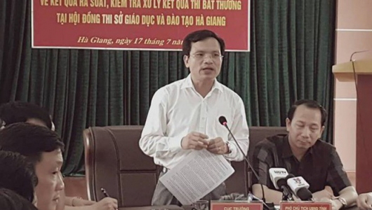 Gian lận thi cử: Công an đề nghị xem xét kỷ luật, Hà Giang vẫn im lặng