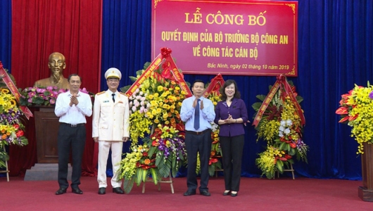 Phó Giám đốc Công an tỉnh Hưng Yên được bổ nhiệm làm Giám đốc Công an tỉnh Bắc Ninh