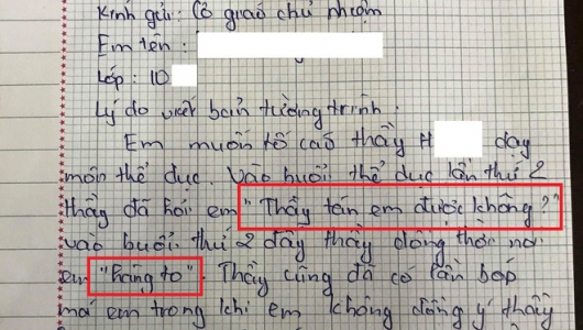 Diễn biến bất ngờ vụ thầy giáo bị tố nói 