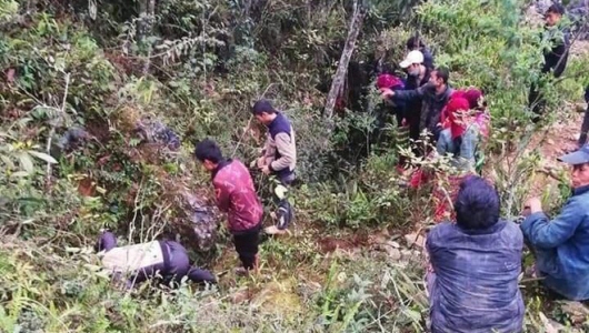 Tìm nam thanh niên mất tích dưới hố sâu, phát hiện thi thể người phụ nữ